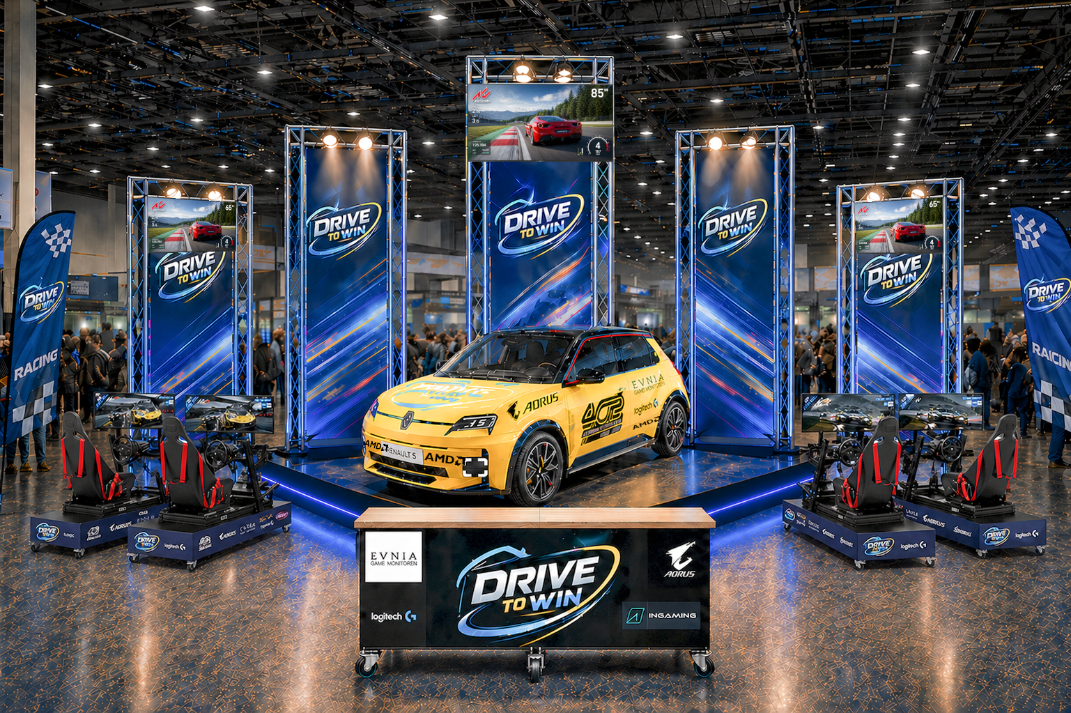 DTW Drive to Win visualisatie en renders