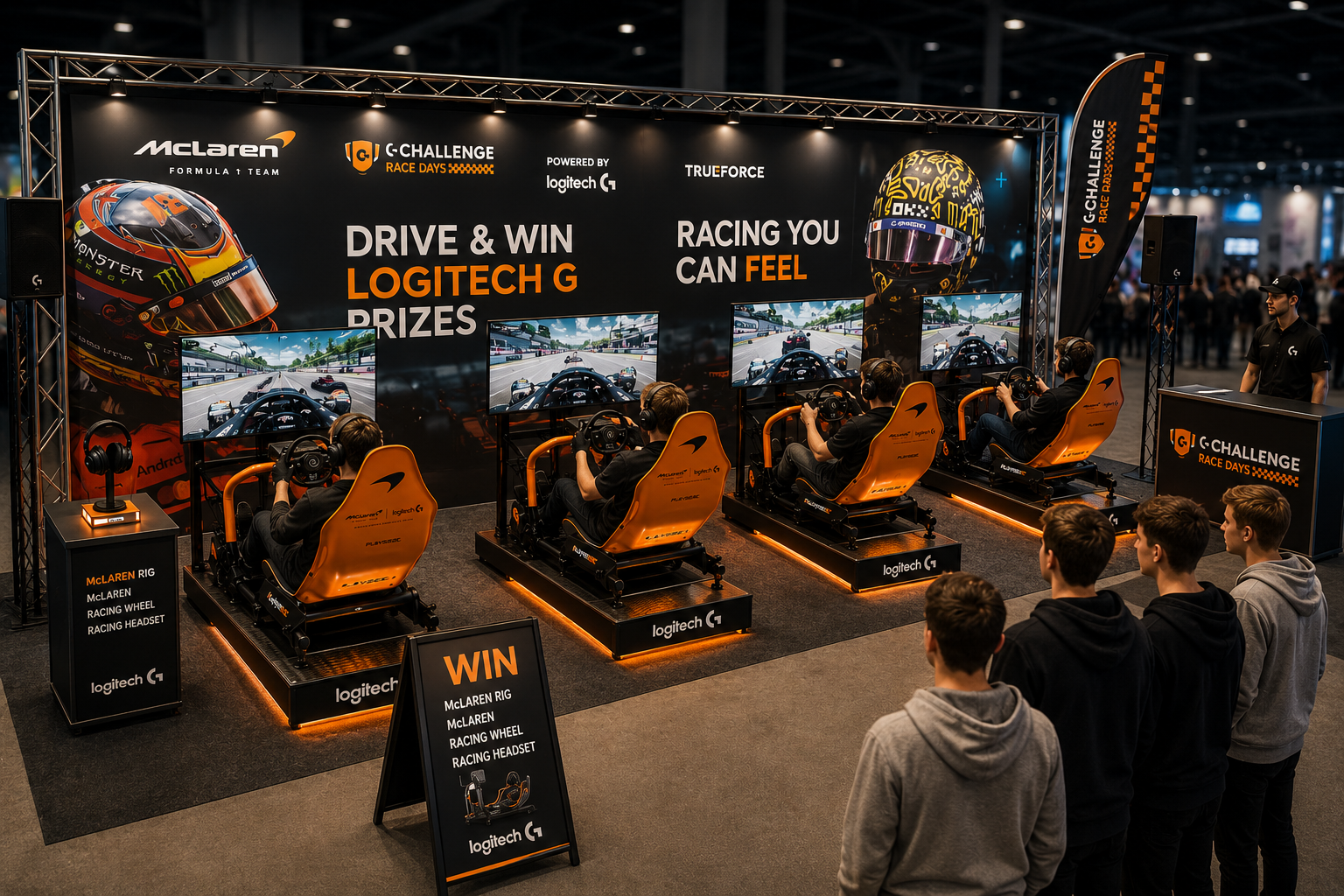 Logitech McLaren sim racing activatie